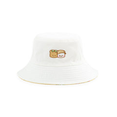 Milk Mocha Bear: Beach Day Reversible Bucket Hat Hats Milk Mocha Bear