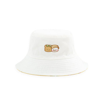 Milk Mocha Bear: Beach Day Reversible Bucket Hat Hats Milk Mocha Bear