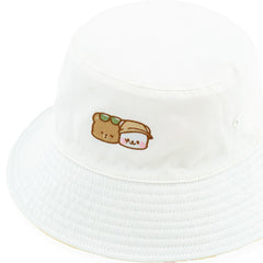 Milk Mocha Bear: Beach Day Reversible Bucket Hat Hats Milk Mocha Bear