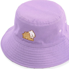 Milk Mocha Bear: Cosmic Dreams Reversible Bucket Hat Hats Milk Mocha Bear