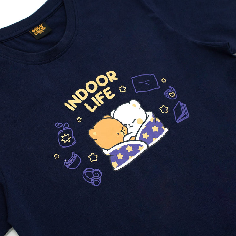 Milk Mocha Bear: Indoor Life T-Shirt T-Shirts Milk Mocha Bear
