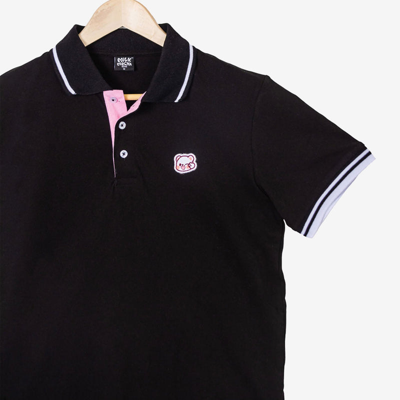 Milk Mocha Bear: Milk Polo Shirt Polos Milk Mocha Bear