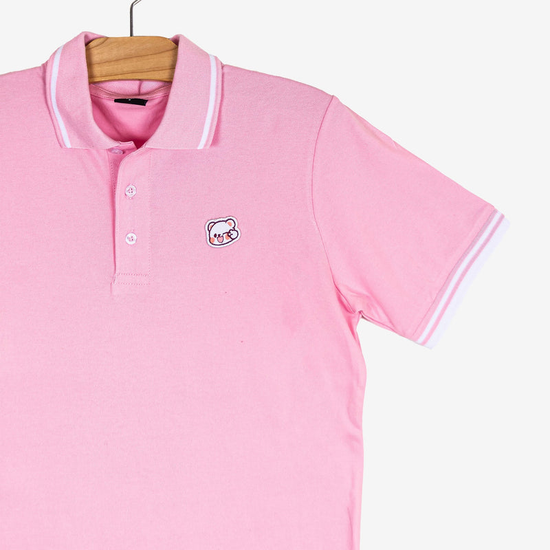 Milk Mocha Bear: Milk Polo Shirt Polos Milk Mocha Bear