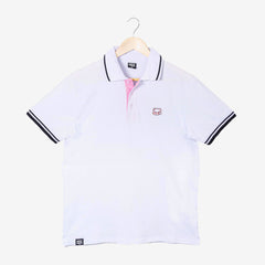 Milk Mocha Bear: Milk Polo Shirt Polos Milk Mocha Bear White Men XS