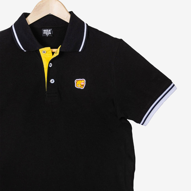 Milk Mocha Bear: Mocha Polo Shirt Polos Milk Mocha Bear