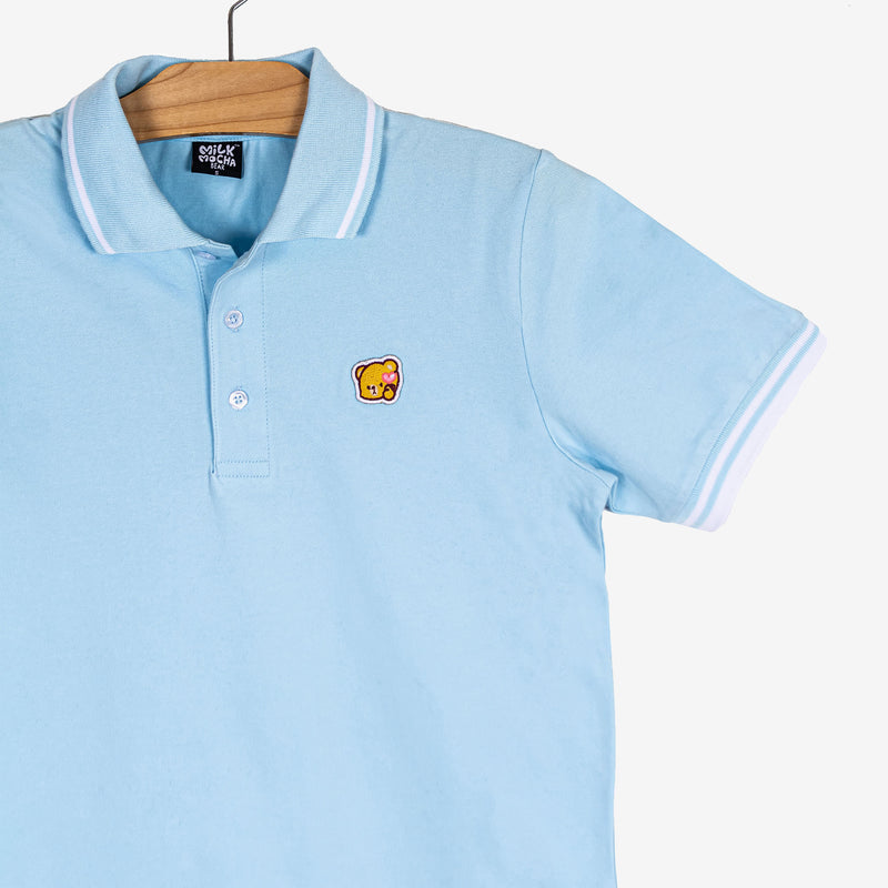Milk Mocha Bear: Mocha Polo Shirt Polos Milk Mocha Bear
