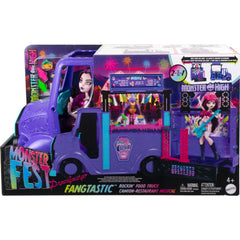 Monster High: Fangtastic Rockin Food Truck Playset Toys & Games Mattel