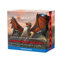 Magic The Gathering: Commander Legends - Dungeons and Dragons Battle For Baldur's Gate Prerelease Kit Card Game Wizards of the Coast