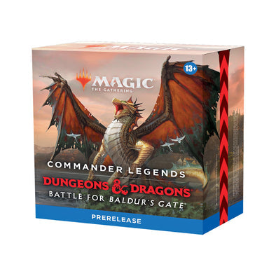 Magic The Gathering: Commander Legends - Dungeons and Dragons Battle For Baldur's Gate Prerelease Kit Card Game Wizards of the Coast
