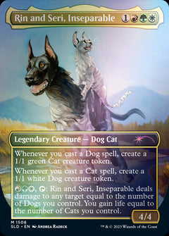 Magic: The Gathering TCG - Secret Lair Commander Deck - Raining Cats and Dogs Foil Edition Card Game Wizards of the Coast