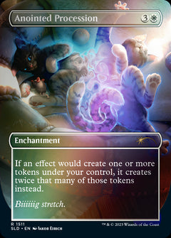 Magic: The Gathering TCG - Secret Lair Commander Deck - Raining Cats and Dogs Foil Edition Card Game Wizards of the Coast