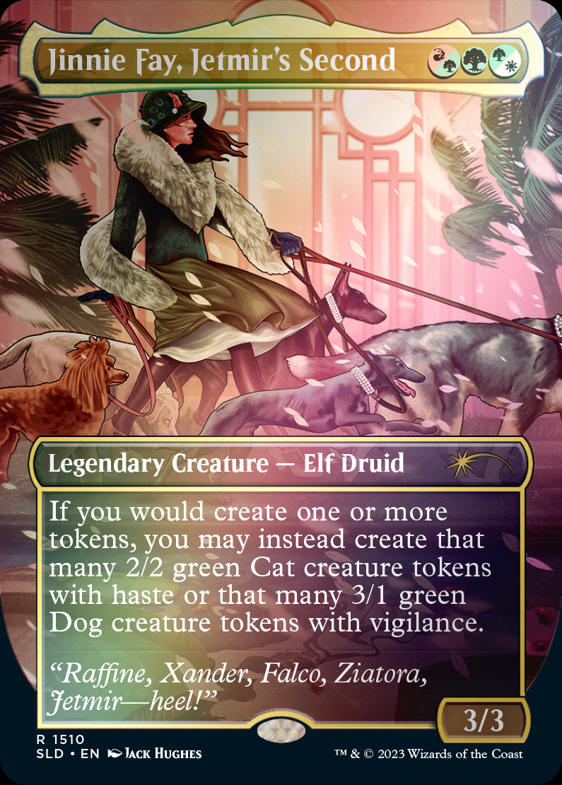 Magic: The Gathering TCG - Secret Lair Commander Deck - Raining Cats and Dogs Foil Edition Card Game Wizards of the Coast