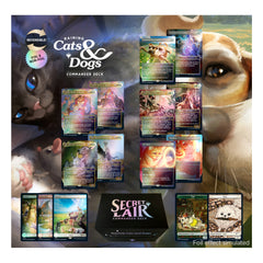 Magic: The Gathering TCG - Secret Lair Commander Deck - Raining Cats and Dogs Foil Edition Card Game Wizards of the Coast