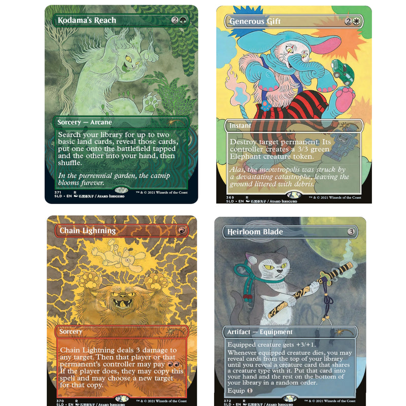 Magic: The Gathering TCG - Secret Lair Purrfection Card Game Wizards of the Coast