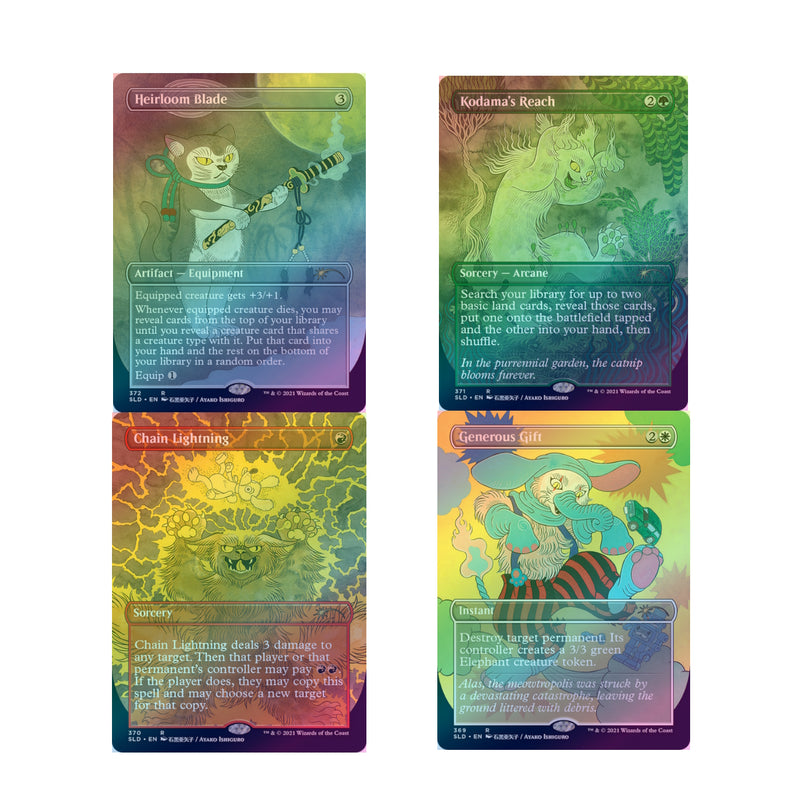 Magic: The Gathering TCG - Secret Lair Purrfection Foil Edition Card Game Wizards of the Coast