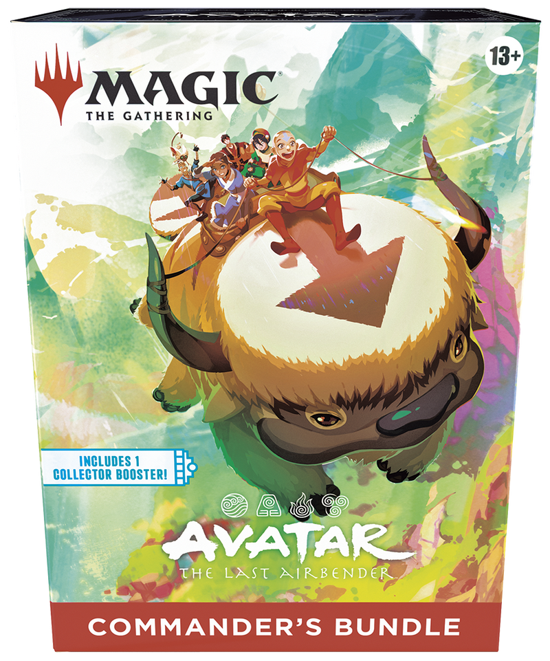 Magic: The Gathering TCG: Avatar The Last Airbender Commander Bundle Card Game Wizards of the Coast