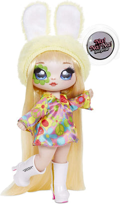 Na! Na! Na! Surprise 2-in-1 Fashion Doll and Plush Purse Series 4 - Bebe Groovy Toys & Games MGA Entertainment