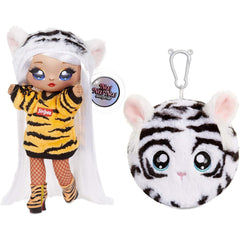Na! Na! Na! Surprise 2-in-1 Fashion Doll and Plush Purse Series 4 - Bianca Bengal Toys & Games MGA Entertainment
