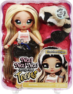Na! Na! Na! Surprise Teens Fashion Doll - Gretchen Stripes Toys & Games MGA Entertainment