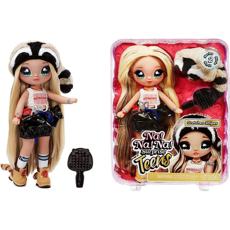 Na! Na! Na! Surprise Teens Fashion Doll - Gretchen Stripes Toys & Games MGA Entertainment