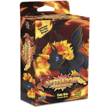 Neopets Battledome TCG: Defenders of Neopia Starter Deck - Fire Uni Card Game Upper Deck