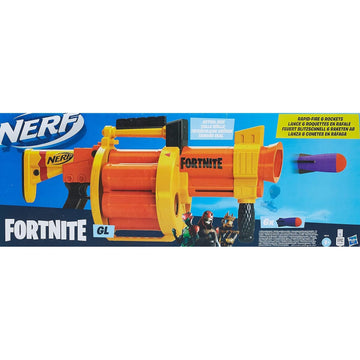 Nerf: Fortnite GL Rocket Firing Blaster Toys & Games Hasbro