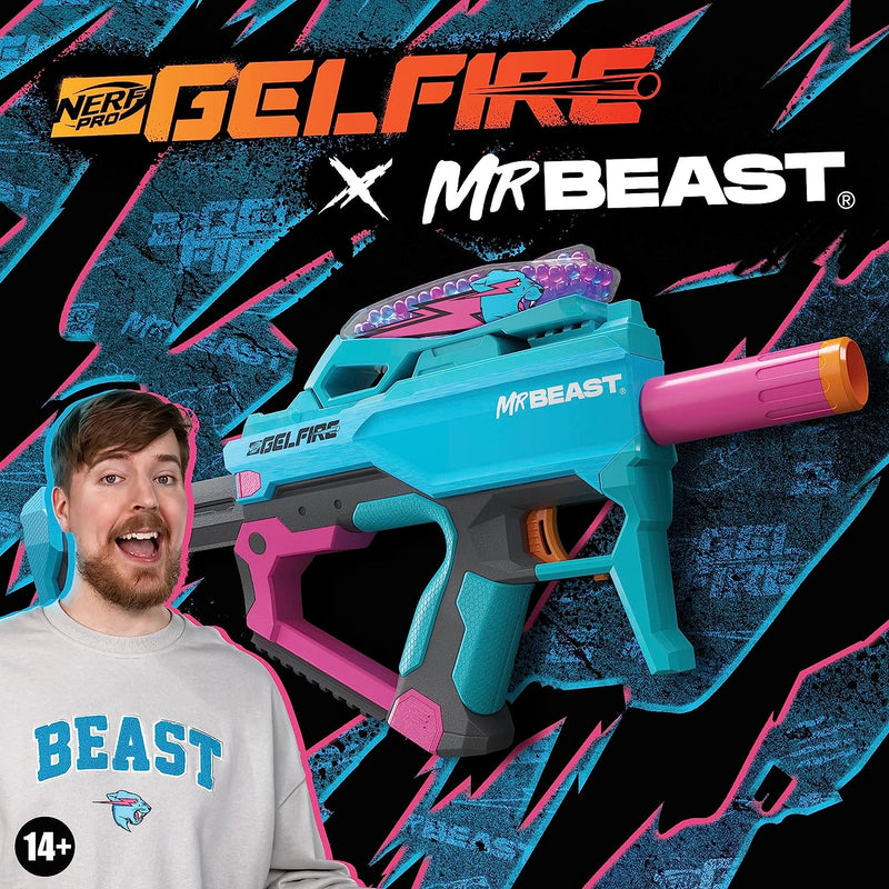 Nerf Pro Gelfire x Mr Beast Blaster Toys & Games Hasbro