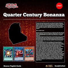 Yu-Gi-Oh! TCG: Quarter Century Bonanza 1st Edition Rarity III Booster Box - 24 Packs Card Game Konami
