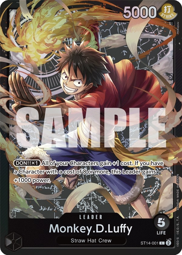 One Piece TCG: 3D2Y Starter Deck - ST14 Card Game Bandai Namco