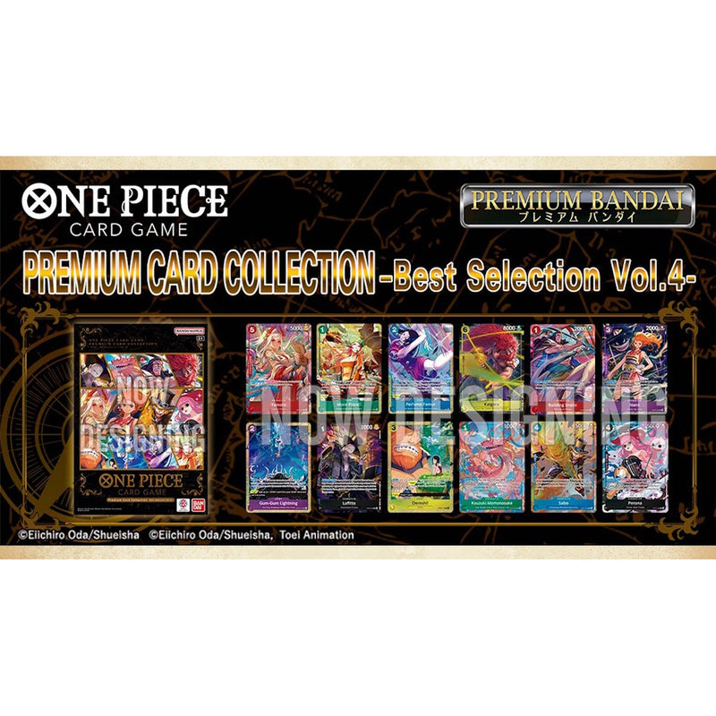 One Piece TCG: Premium Card Collection - Best Selection Volume 4 Card Game Bandai Namco