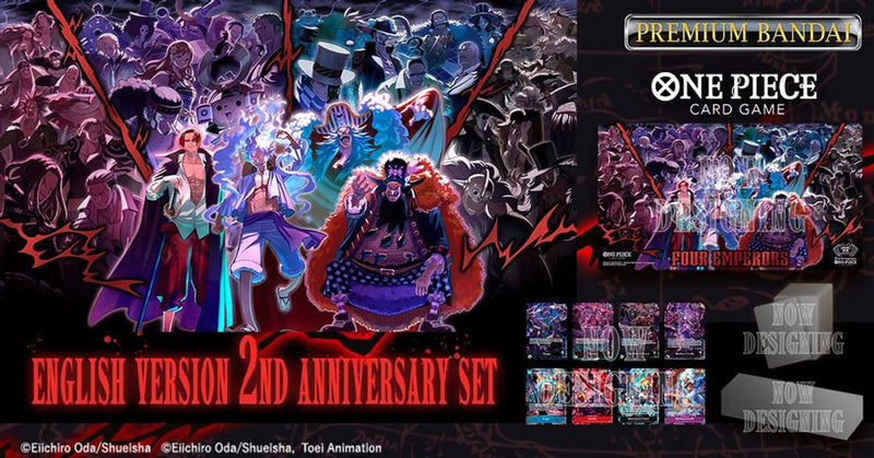 One Piece TCG: Special Set 2nd Year Anniversary Card Game Bandai Namco