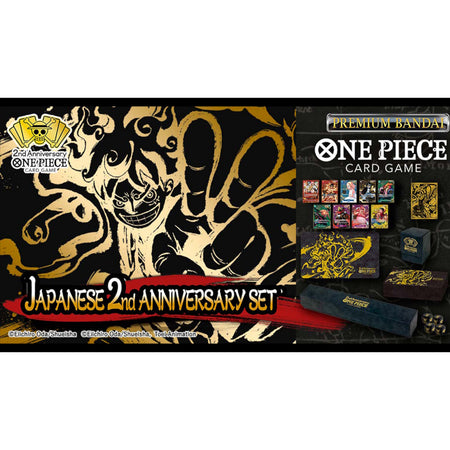 One Piece TCG: Special Set Japanese 2nd Anniversary Card Game Bandai Namco