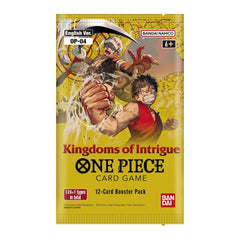 One Piece TCG: Kingdoms of Intrigue - Double Pack Volume 01 - 2 Packs Card Game Bandai Namco