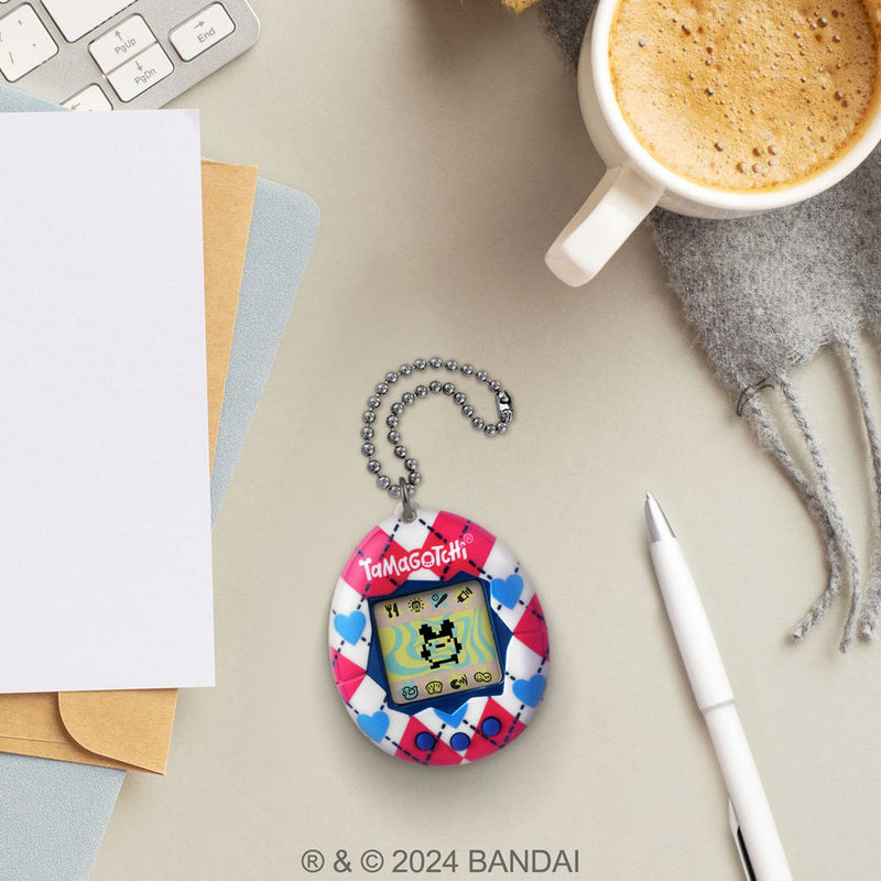 Tamagotchi Original: Argyle Heart - Generation 2 Toys & Games Bandai Namco