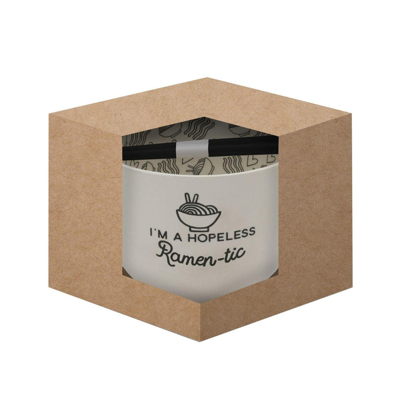 Our Name Is Mud: Ramen-Tic Soup Bowl with Chopsticks Set House & Home Our Name is Mud