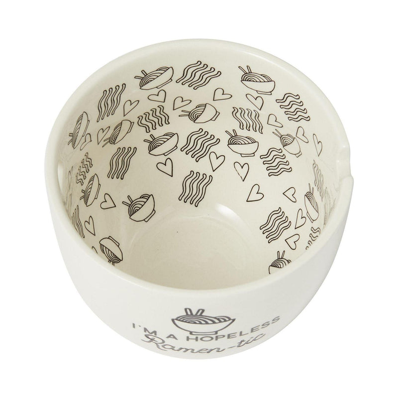 Our Name Is Mud: Ramen-Tic Soup Bowl with Chopsticks Set House & Home Our Name is Mud