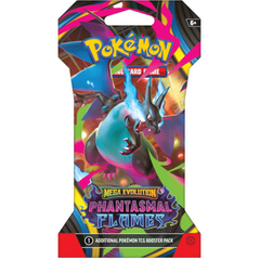 Pokemon TCG: Mega Evolution - Phantasmal Flames Sleeved Booster Pack Card Game Pokemon