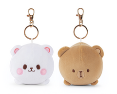 Milk Mocha Bear: Chonky Plush Keychain Set Keychains Milk Mocha Bear