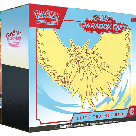 Pokemon TCG: Scarlet & Violet - Paradox Rift Elite Trainer Box - Roaring Moon Card Game Pokemon