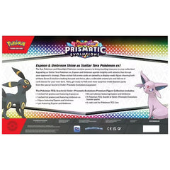 Pokemon TCG: Scarlet & Violet - Prismatic Evolutions Premium Figure Collection Card Game Pokemon