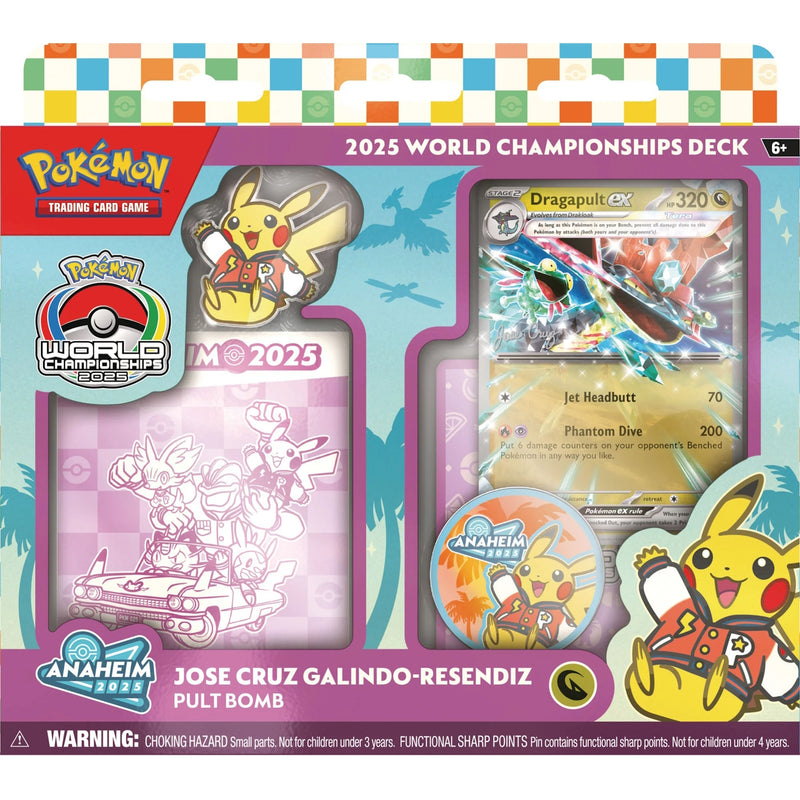 Pokemon TCG: 2025 World Championships Deck - Jose Cruz Galindo-Resendiz's Pult Bomb (Junior Finalist) Card Game Pokemon