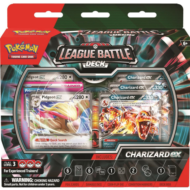 Pokemon TCG: Charizard Ex League Battle Deck Card Game Pokemon