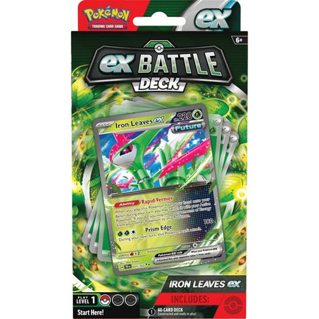 Pokemon TCG:  Iron Leaves ex Battle Deck Card Game Pokemon
