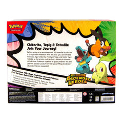 Pokemon TCG: Mega Evolution - Ascended Heroes First Partners Deluxe Pin Collection (Chikorita, Tepig, and Totodile) Card Game Pokemon