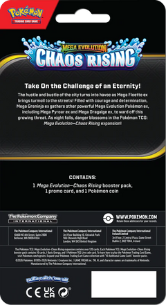Pokemon TCG: Mega Evolution - Chaos Rising Checklane Blister (Toxel) Card Game Pokemon