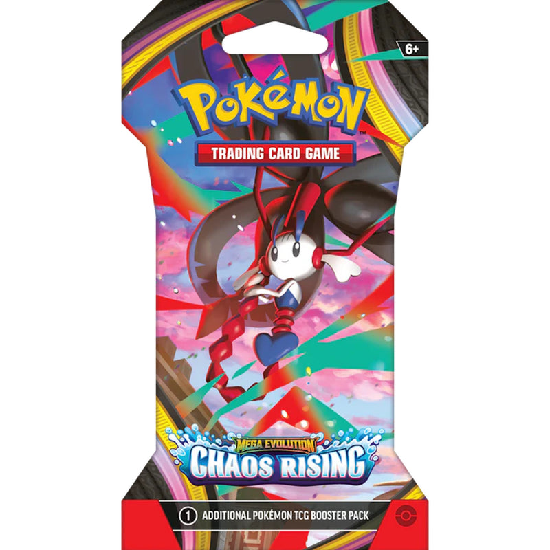 Pokemon TCG: Mega Evolution - Chaos Rising Sleeved Booster Pack Card Game Pokemon