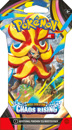 Pokemon TCG: Mega Evolution - Chaos Rising Sleeved Booster Pack Card Game Pokemon
