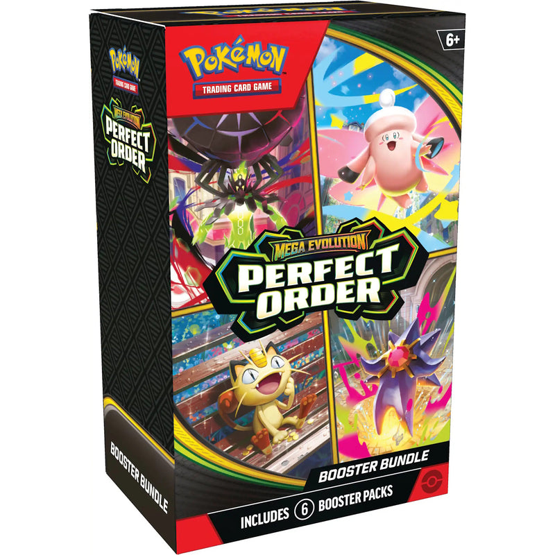 Pokemon TCG: Mega Evolution - Perfect Order Booster Bundle Card Game Pokemon