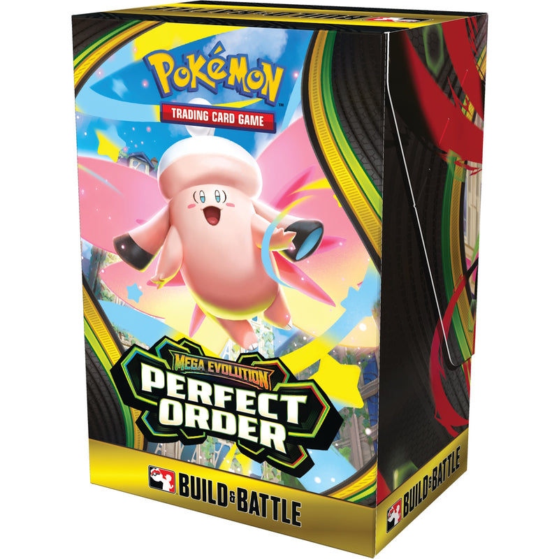 Pokemon TCG: Mega Evolution - Perfect Order Build & Battle Box Card Game Pokemon