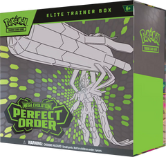 Pokemon TCG: Mega Evolution - Perfect Order Elite Trainer Box (Mega Zygarde ex) Card Game Pokemon